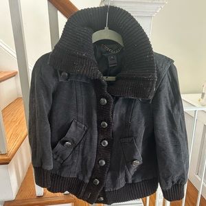 Marc by Marc jacobs black coat size S